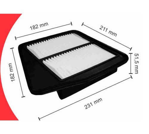 Filtro Ar Honda Accord 2.0 16v 08/...