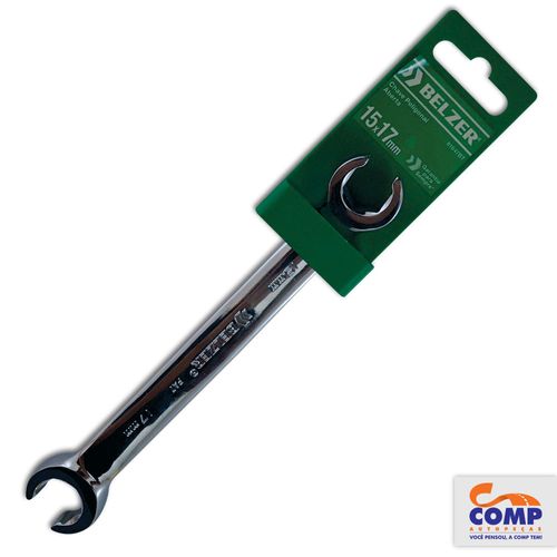 Chave Estrela Aberta 15 x 17 mm Belzer 81647BT