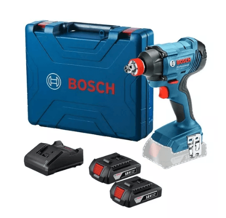 Chave de Impacto a Bateria 18V GDX180-LI com Carregador Rápido 2 Bat. 1,5Ah e Maleta - BOSCH-06019G5