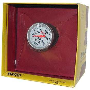 Instrumento Medir Temperatura água 140º  - 280º  F - Mecânico - 2 1/16" - Lunar - AUTO METER