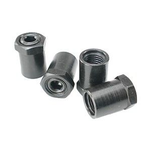 Jogo de Porcas Travantes para Prisioneiros de Balanceiros 3/8" - Polylocks - CROWER