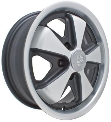 Roda 911Preta - 15" x 5,5" - Furação 5 x 112 - VW/AR - UNIDADE - Empi