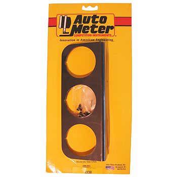 Suporte Tipo Painel para 3 Instrumentos - 2 1/16" - AUTO METER