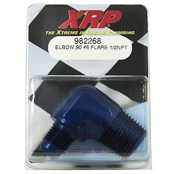 Nípel 90º para Conexão - 6AN - 1/2NPT - XRP