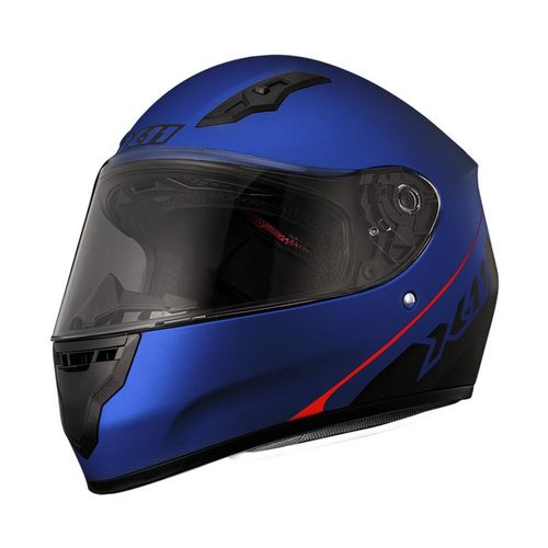 Capacete x11 trust sv solides azul 60