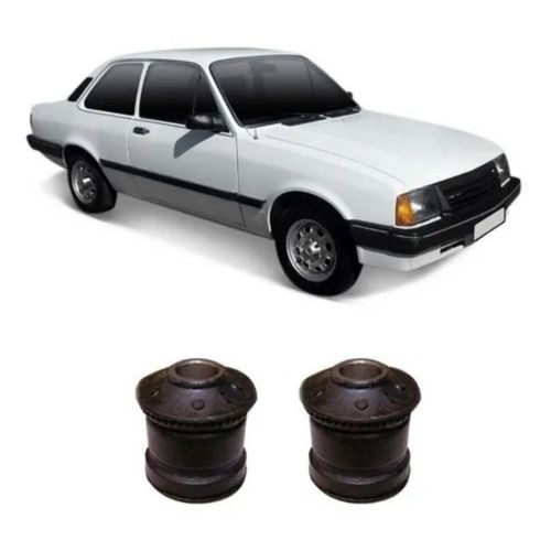 2X BUCHA TRASEIRA BANDEJ SUP SUSPENSÃO DIANT GM MARAJO 81/89