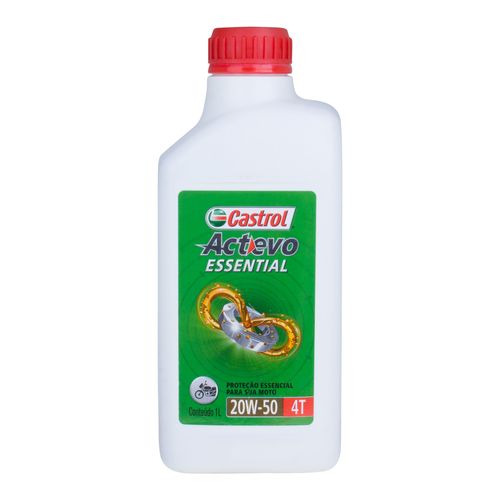 Óleo Mineral Castrol ACTEVO20W50 API SL e JASO MA 1 Litro