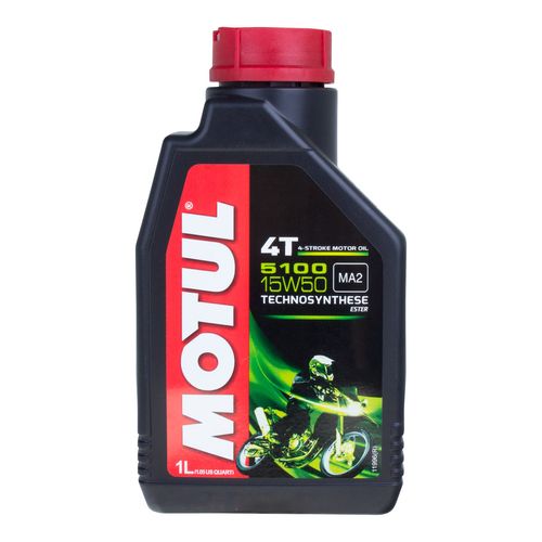Óleo de Motor Motul 5100 15W50 4T JASO MA2 API SL/SM*