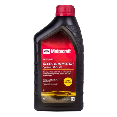 Óleo de Motor Ford Motorcraft 5W20 API SL ACEA A5/B5 1L