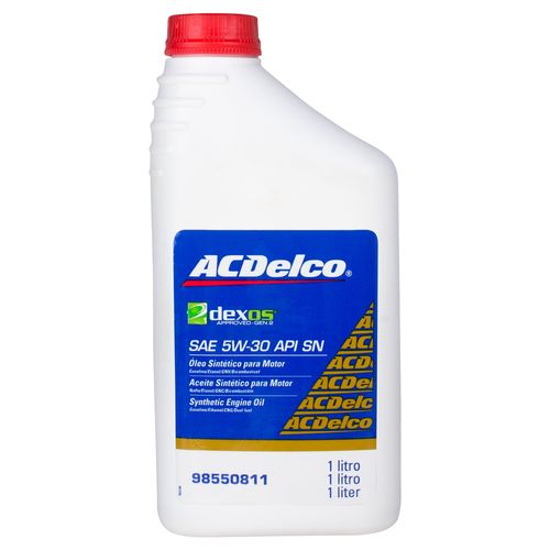 Óleo de Motor ACDelco 5W30 Dexos 1 98550811 API SN 1L