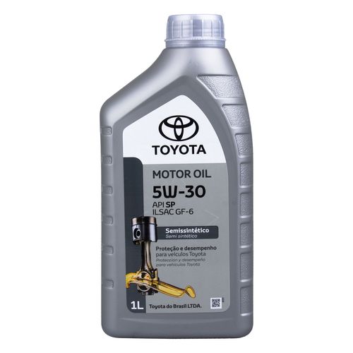Óleo de Motor Toyota 5W30 API SP GF-6 Semissintético