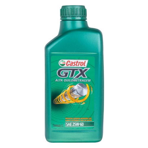 Óleo de motor Castrol GTX Alta Quilometragem SAE 25W60 API SL