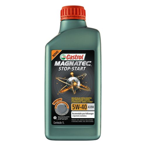 Óleo de Motor Castrol Magnatec Stop-Start 5W40 A3/B4 API SN 1L