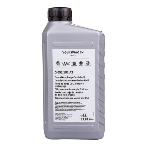 Óleo do câmbio automático DSG G052182A2 SAE 75W original volkswagen
