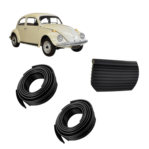 Par Galão Debrum do Paralama Diant Fusca 59 a 96 Preto