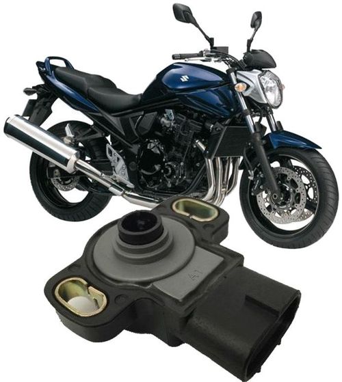 Sensor de Posição Borboleta Tps Suzuki V-strom 1000, XJR1300, GSX600F, GSF 1200, Bandit 650, Srad 750, SV 650 e DL 650