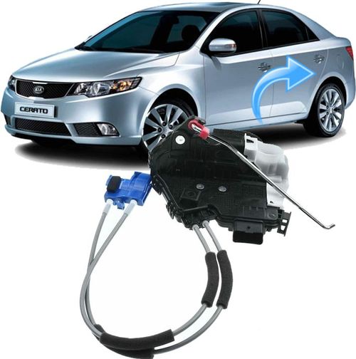 Fechadura Eletrica Porta Cerato 1.6 16V de 2009 À 2013 - Traseira Esquerda