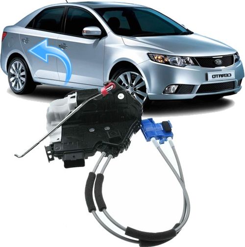 Fechadura Eletrica Porta Cerato 1.6 16V de 2009 À 2013 - Traseira Direita