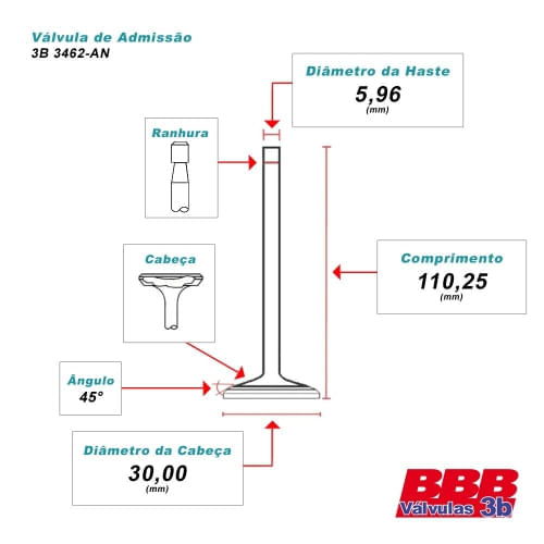 VALVULA ADMISSAO - MITSUBISHI LANCER 1.6 PAJERO IO TR4 1.8 2.0 16V