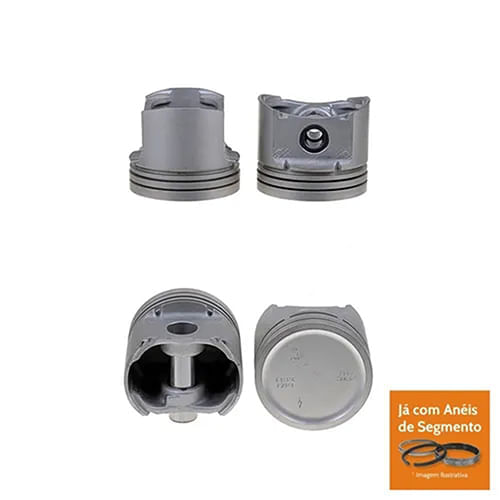 PISTAO COM ANEL - GM CORSA 1.0 8V EFI GAS
