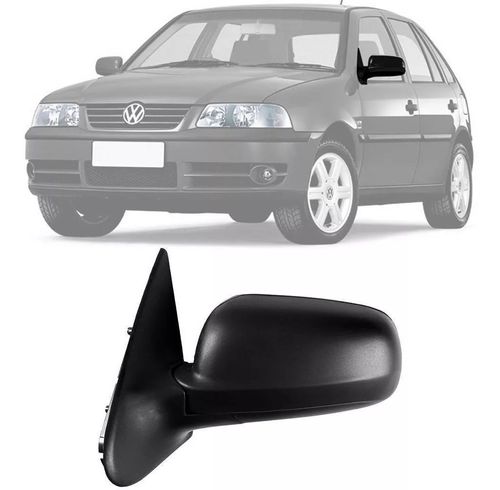 RETROVISOR ESQUERDO EXTERNO GOL 1999/2005 SEM CONTROLE