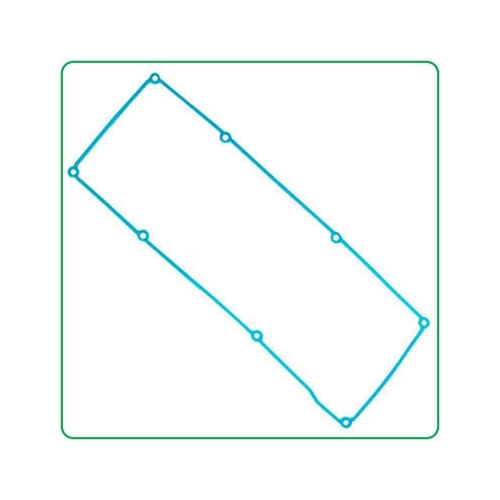 JUNTA DA TAMPA DE VALVULA - MITSUBISHI MONTERO III PAJERO TD TRITON APOS 2000 4M41 3.2 16V DIESEL