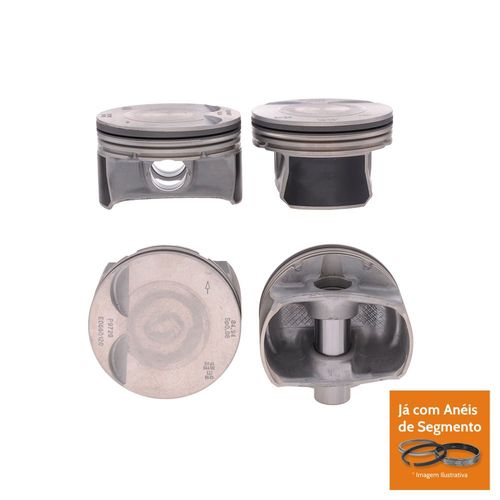 PISTAO COM ANEL - CITROEN C4 PICASSO | PEUGEOT 307 2.0 16V GAS | FLEX 2000 A 2010