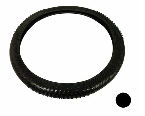 Capa Proteção Volante c/ Massageador Preto 50cm para caminhão Caminhão VW Ford Cargo MB Volvo Scania