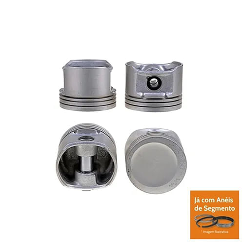 PISTAO COM ANEL - VW GOL 1.0 8V MI ALCOOL 2002 A 2005