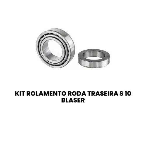 KIT ROLAMENTO RODA TRASEIRA S 10 BLASER