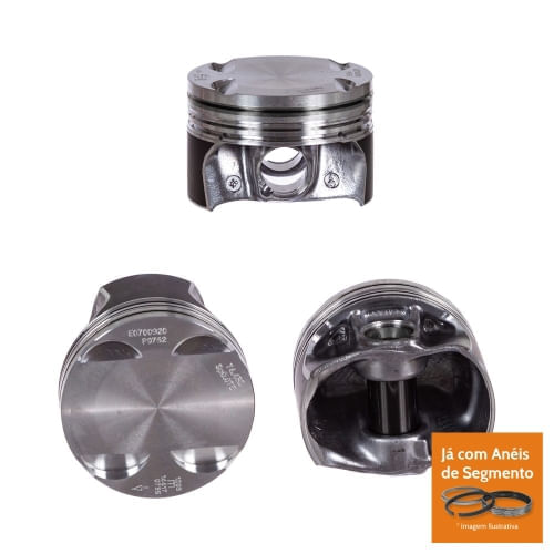 PISTAO COM ANEL - VW UP TSI 1.0 12V 3CIL FLEX APOS 2015 EA211