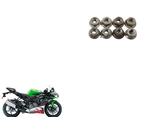 Porca Escapamento Kawasaki Zx 6 Zx6 19-21