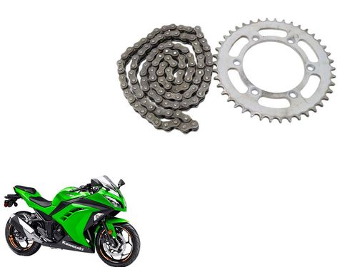 Corrente+coroa Kawasaki Ninja 300 Ninja300 13-18