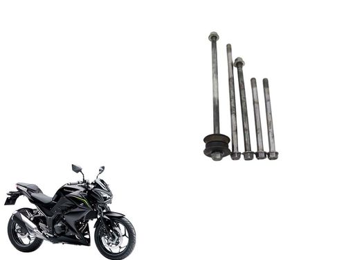 Kit Parafuso Fixação Motor Kawasaki Z 300 Z300 15-19