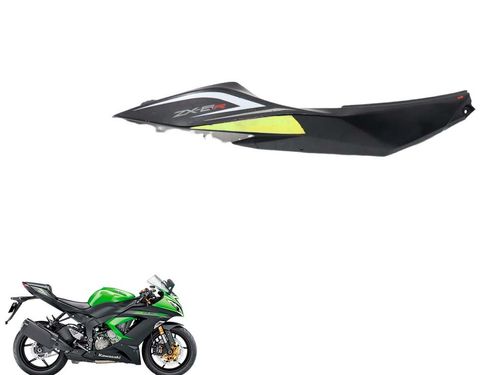 Carenagem Rabeta Direita Kawasaki Zx 6 13-16c/avaria