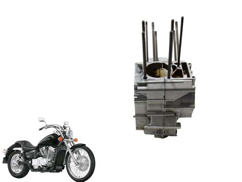 Bloco Carcaça Motor Jogo Honda Shadow 750 06-08