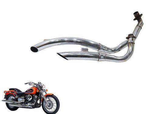 Escapamento Yamaha Xvs 650 Drag Star  97-08