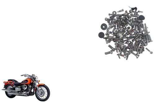 Kit Parafuso Chassis Yamaha Xvs 650 Drag Star 98-98 Usad