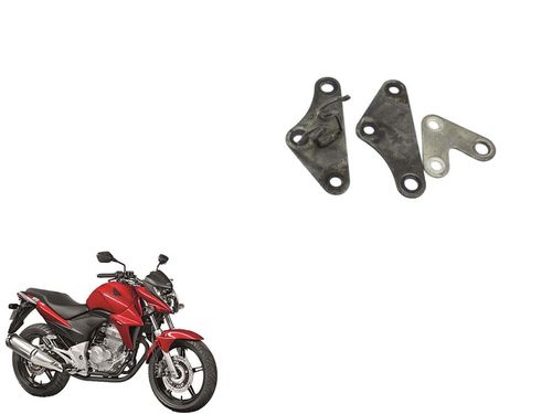 Kit Suporte Fixação Motor Cb 300 Cb300 2009 2015