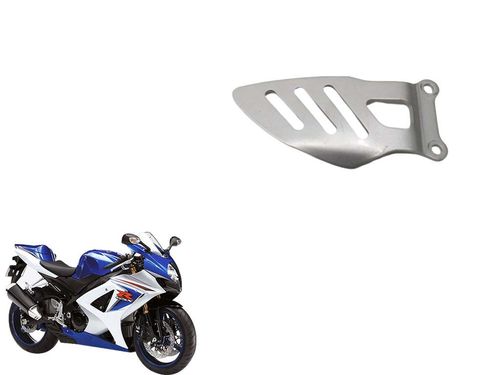 Acabamento Pedaleira Dianteira L/d Gsxr Srad 1000 2008 2010