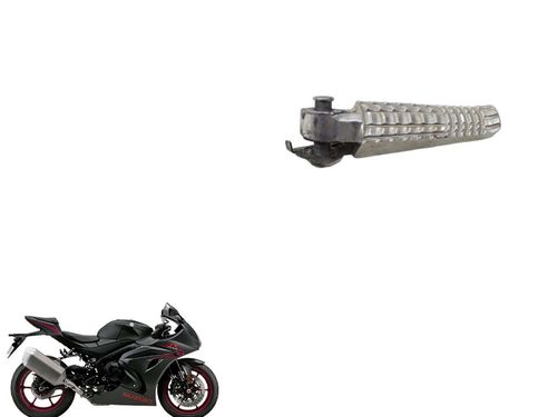 Pedaleira Traseira Direita Gsxr Srad 1000 2018 2020 C/detalhe