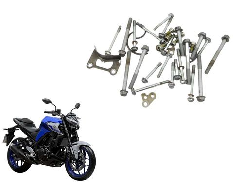 Kit Parafuso Carcaça Motor Yamaha Mt 03 Mt03 17-23
