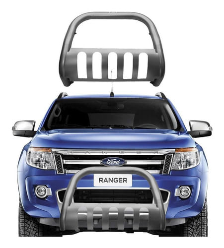 Para-Choque de Impulsão Ranger 13 a 2020 Onix  C/Protetor Grafite
