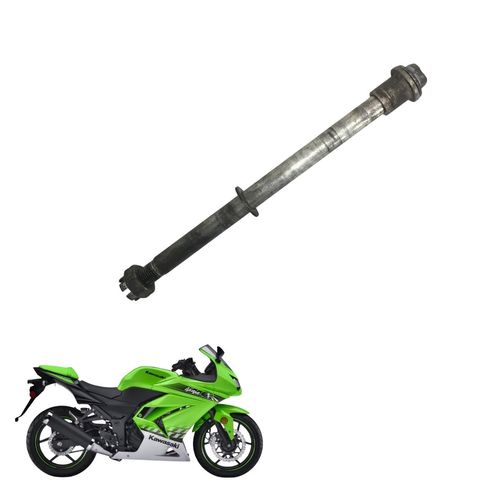 Eixo da Roda Dianteira Ninja 250 08/12 Original Seminovo