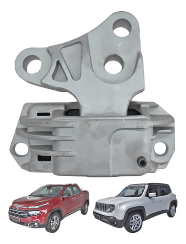 Coxim Esquerdo Do Cambio C 3 Furos Toro 2016 Em Diante.