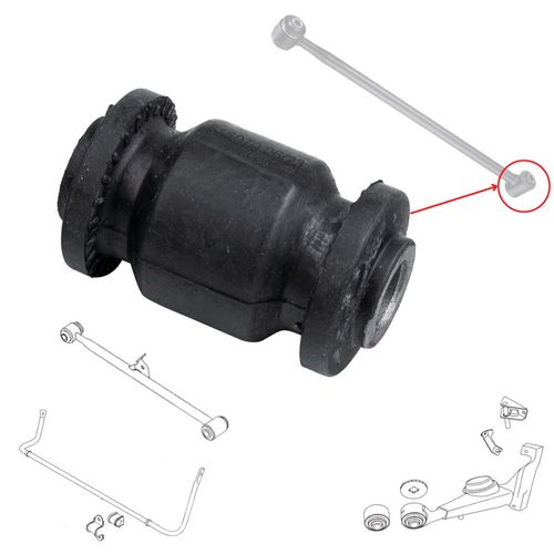 Bucha Braço Oscilante Superior Traseiro Chery Tiggo 2009 2010 A 2015