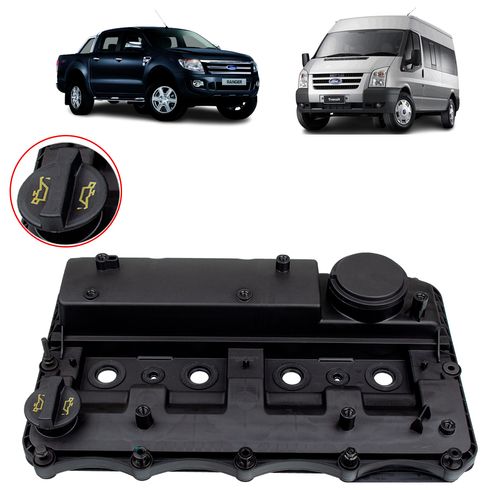 Tampa de válvula Ford Ranger 2.2 16v Após 2013/ Transit 2.2 16v Após 2012
