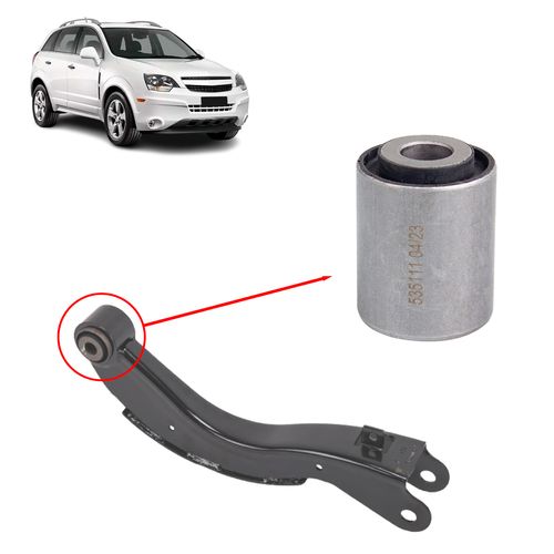 Bucha do Braço Superior Traseiro Chevrolet Captiva 2008 A 2016