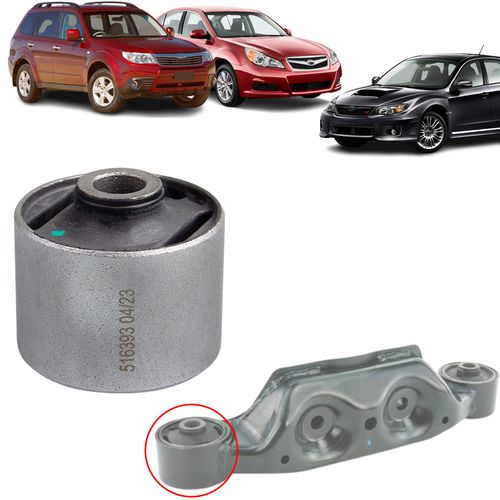 Bucha Coxim do Diferencial Subaru Forester 2008 A 2013/ Impreza 2008 A 2011/ Legacy 2010 A 2014