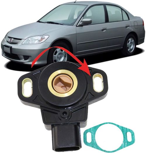 Sensor de Posição Borboleta Tps Civic 1.7 de 2001 a 2005 - Jt6h Importado